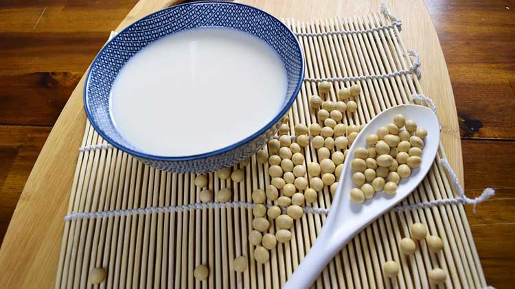besciamella con latte di soia