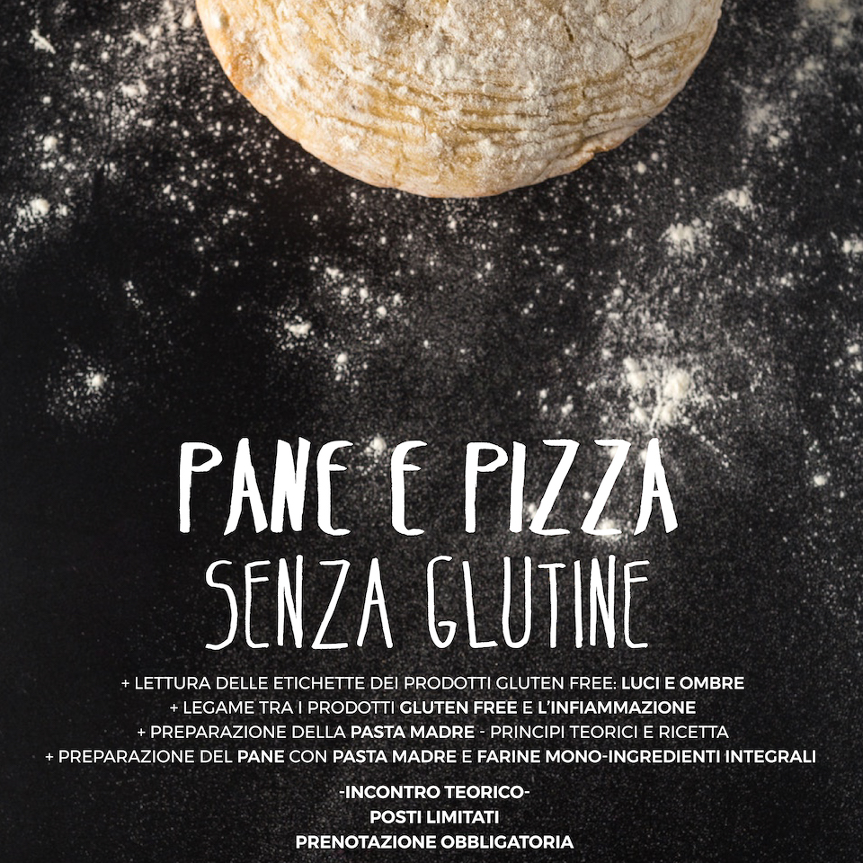 pane e pizza senza glutine corso