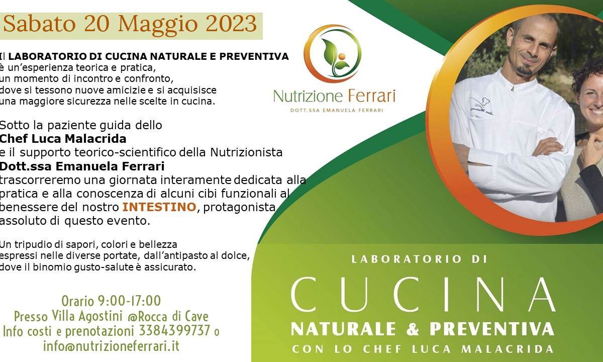 LABORATORIO DI CUCINA NATURALE E PREVENTIVA