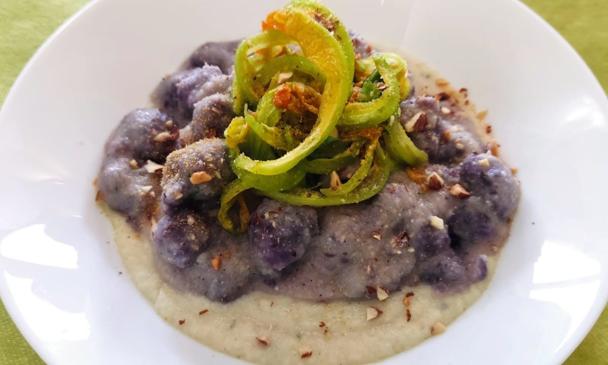 gnocchi patata viola