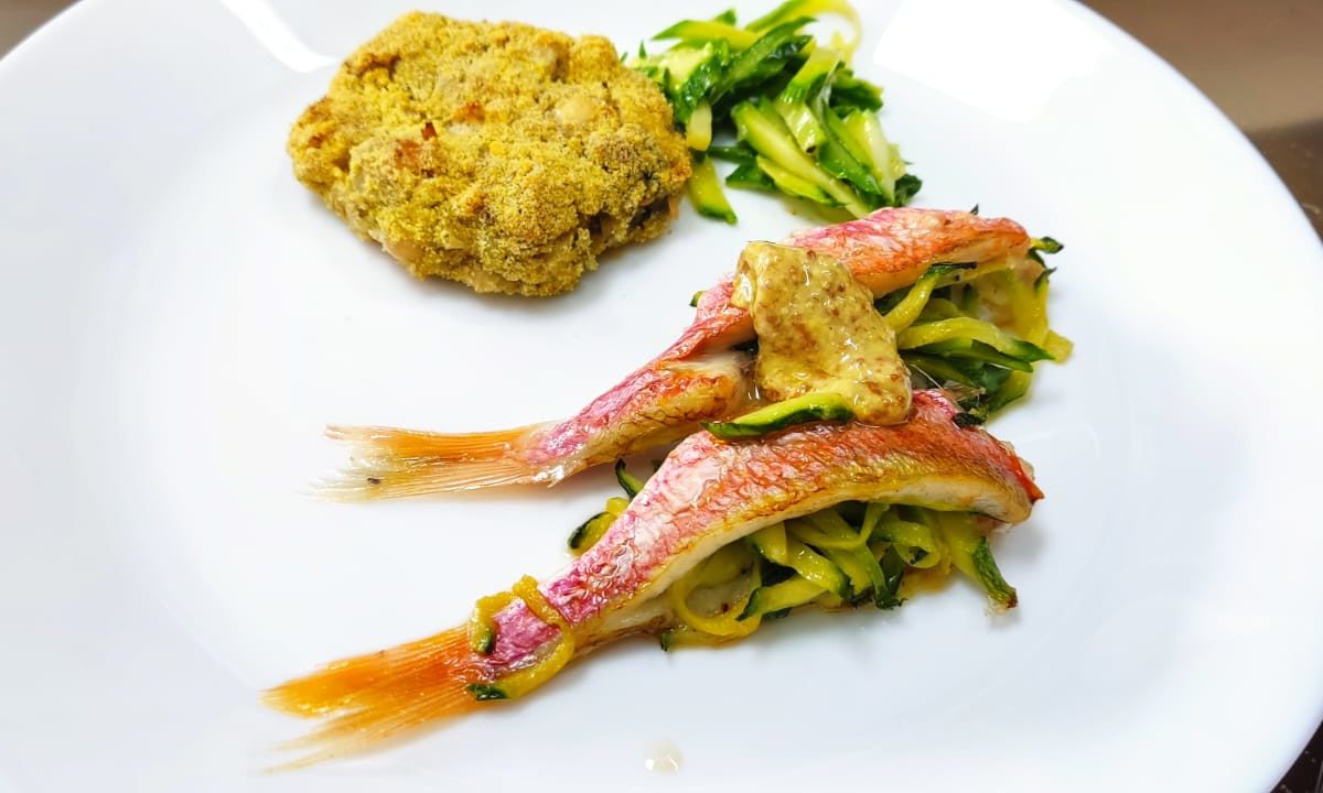 sandwich triglia + burger vegetariano